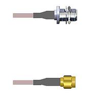 Amphenol Custom Cable Q-2103C000R048i RF Cable Assemblies N-SJB/SMA-SP G316D 48I