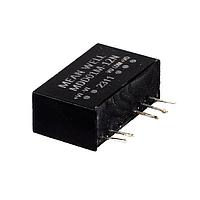 MEAN WELL MDD01L-12N Isolated 1W 5Vin +/-12Vout +/-5-42mA SIP7 Medical Unregulated