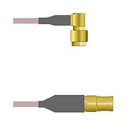 Amphenol Custom Cable Q-3803Y000H010i RF Cable Assemblies SMA-RP/SMB-SP G142 10I