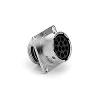 Amphenol SINE Systems RT001412SNH Connectors Sqr Flg Rcpt 12 Pos SZ 14 Socket