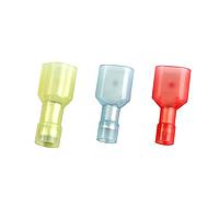 KS Terminals MDFNYD1-187(5) Double Crimp Nylon-Fully, Double Crimp Male, 22-16 AWG, .020 x .187