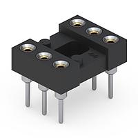 Mill-Max 110-41-306-41-001000 Open Frame 6P DIP SOCKET