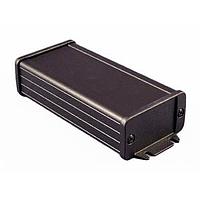 Hammond Manufacturing 1457C1202EBK EMI/RFI Shielded ExtrudedAlum EMI/RFI 4.73x2.32x1.3" Black