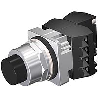 SIEMENS 52PM8B1C Pushbutton PUSHBUTTON,MOM,BLK,EXTENDED,2POS,3NO-3NC