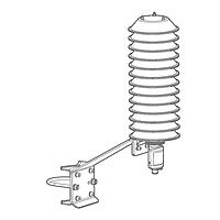 VAISALA DTR503A Radiation Shield (252 × 105 mm (9.92 × 4.13 in))
