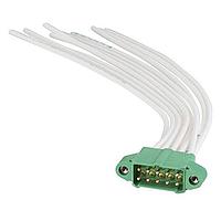 Harwin M300-MC31005M1-0300L Discrete Wire Cable Assemblies 3MM M/L CA 10 300MM 22AWG DIL