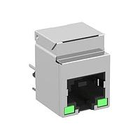 ERNI - TE Connectivity 203497-E Modular Connectors / Ethernet Connectors MJIM IMV 1X1 S 88 * X R THRU * L1 M3F01