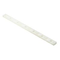 HellermannTyton MP3M5.NN3P Cable Tie Mounting Plates Cable Tie Mounting Plate, 0.50'' x 4.25'', T18-T50 Cable Ties, #10 (M5) Screw, PA66, Natural, 100/pkg