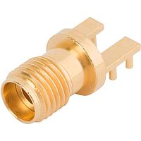 Amphenol SV Microwave 1521-00002 PCB Connectors 2.92mm F Edge Launch Connector, 4 Legs