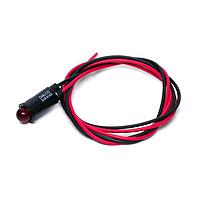Dialight 559-0103-027F Indicators Red Panel Mount 14in lead, PVC Free