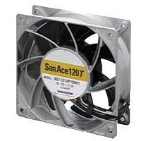 Sanyo Denki 9S1212L401 Axial DC Axial Fan, 120x120x25mm, 12VDC, Silent Series, Tachometer