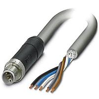 PHOENIX CONTACT 1414888 Sensor Cables / Actuator Cables 5POS Power Cable Gray 3m