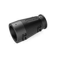 Amphenol SINE Systems AHDPBS-16L017-1805 Strain Relief Backshells Shell Size 18, Backshell, Conduit, Snap-Over, Straight 180 , Use with Backshell Ring Adapter Connectors