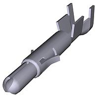 AMP Connectors - TE Connectivity 350687-7 (Mouser Reel) Contacts UMNL SPLIT PIN Reel of 1000