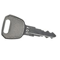 NKK Switches AT4153-007 Key FLAT KEY #007 FOR CKL KEYLOCKS