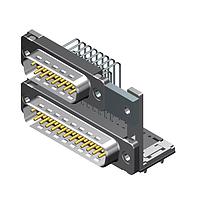 Molex / FCT 173114-0549 Dual Port D-Sub Connectors D-Sub Dualport Conn FCT DPORT 15 PLG/25 PLG