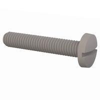 Essentra Components 011032B106 Machine Screw Binder Slotted Screw, #10-32 Thread, 1-1/16 in Lg