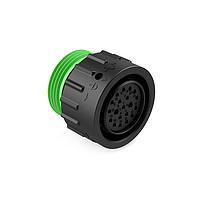 Amphenol SINE Systems AHDP06-18-20SN-WTA Connectors SZ 18 PLUG 20 POS SOCKET STND ARGMNT