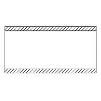 Amphenol RF FERRULE-58 Accessories Ferrule for RG-58 Nickel