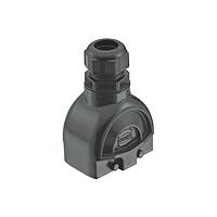 HARTING 19411100422 Hoods HAN ECO 10B TOP ENT HOOD W/ CABLE GLAND