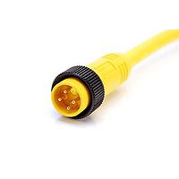 Amphenol SINE Systems MN47B4BC01M040 Sensor Cables / Actuator Cables 4P RA Male Inline RA FM Plug Cordset