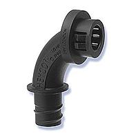 Heyco 8510 Elbow, 90 Degree HFC 3/4-S-90 TWIST BLACK