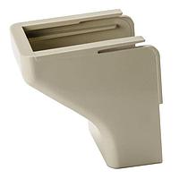 HellermannTyton TSR3I-50 Wire Ducting & Raceways Ceiling Drop, 1-3/4", 2-Piece, PVC, Ivory, 10 Individual/bg