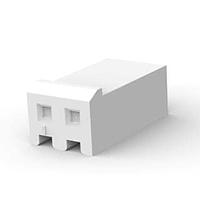 AMP Connectors - TE Connectivity 647401-2 Receptacle Housing SL156 REC AUNI/PHBZ 16AWG