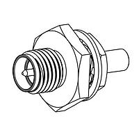Amphenol RF 901-10771 RF Connectors / Coaxial Connectors RPSMA ST CBL-JCK BHD CRM