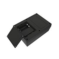 Serpac 173R2AA,BK Electrical Enclosures S Series Screw Top w/ 2AA Batt Comp 6.88 x 4.88 x 2.50", Black