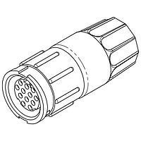 CONXALL W5282-12SG-324 Connectors MU WR CBL/CBL #20 SKT SDR 324