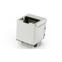 Pulse Electronics JD2-0011NL Magnetic Jack Through Hole 1X1 Vertical 10/100