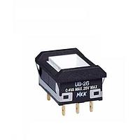 NKK Switches UB26NBKG01N Pushbutton Switches LOW PROFILE PSHBTTN PC AND SOLDER
