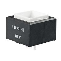 NKK Switches UB04KW015C Panel Mount Indicators / Switch Indicators SQUARE RED LED SOLDER LUG BODY ONLY