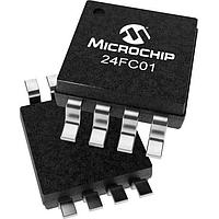 Microchip Technology 24FC01T-E/MS EEPROM 1Kb I2C , 1MHz 1.7-5.5V, 8-MSOP
