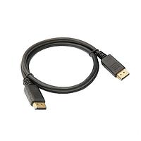 AAEON UP EP-CBDPM2M20P1M Adapter Cable Display Port Cable, Male to Male with gold connector, locking hoods, Pin-20 missing, copper conductor,Black. Length: 1M.