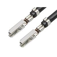 Molex 215710-1125 Discrete Wire Cable Assemblies CLIK-Mate1.5 Lead Sn M-M 450MM 24AWG BK