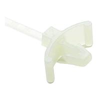 HellermannTyton 111-85519 Cable Tie Mounts T18RSF WING ARRWHTD TIE