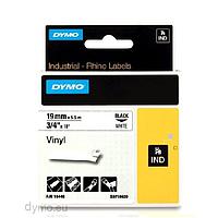 DYMO 63020775 Rhino IND vinyl white tape (19mm x 5.5m)