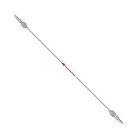 Banner Engineering PITP43TMB5 Fiber Optic Cables Plastic Fiber, Opposed Mode; Core Dia.: 1 mm; Fiber Length 1 m; Thread, Probe; SteelSkin, TMB5 Termination