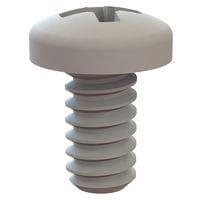 Essentra Components 010632PW025 Phillips Pan Phillips Screw, #6-32 Thread, 1/4 Lg