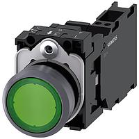 SIEMENS A6X30143936 Standard Switches ILLUMINATED PUSHBUTTON. GREEN