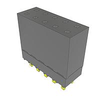 Samtec ESW-105-12-G-D Stackthrough .100" Elevated Socket Strip