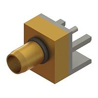 Amphenol SV Microwave 1411-60007-TD PCB Connectors BMMA M Edge Launch Conn .117" PCB, Tin