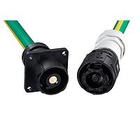 Hirose Electric EM30M-WBR-1SCA-K(81) Plastic Connectors Receptacle, female, 175A, Push-on Bayonet, waterproof type