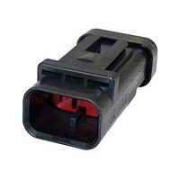 AMP Connectors - TE Connectivity 1717673-1 Cap Assembly CAP ASSY,3P,BRACKET REVERSE TYPE,ATAC CO