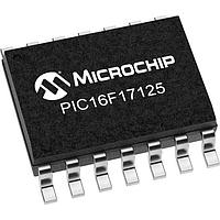 Microchip Technology PIC16F17125T-I/SL MCUs 14KB Flash, 512B RAM, 128B EEPROM, 12b Diff. ADCC, 1xOP-AMP, 2x16-bit dual PWM