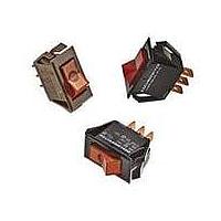 Carling Technologies LTA115-TR-B/125N/BEZEL Mid-Sized Tippette Rocker Switch LTA115TRB/125N/BEZEL