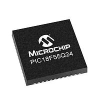 Microchip Technology PIC18F55Q24-E/6LX Microcontrollers 32KB Flash, 2KB RAM, 512bytes EEPROM, MVIO, 10b ADC2, 8b DAC, ACP, Comp, PWM,