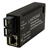 Lantronix M/E-ISW-FX-02(SM) Media Converters Industrial Mini Converter 10/100BTX to 100BFX SC SM 20km